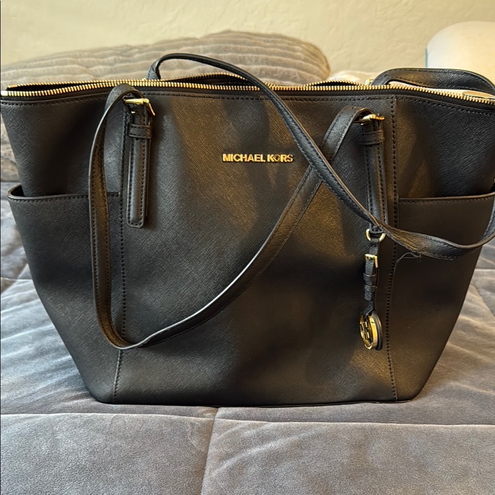 Michael Kors Black Tote Bag